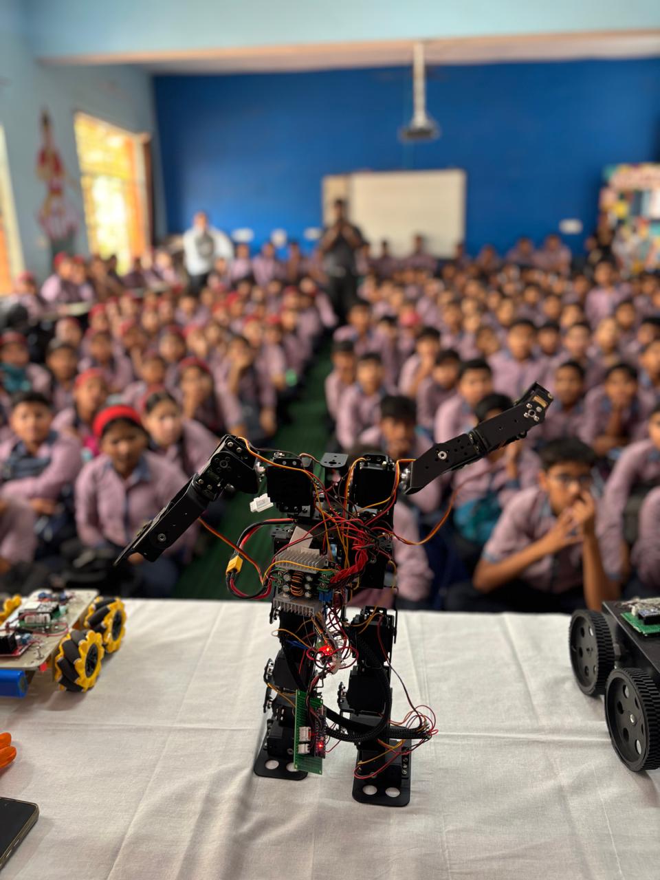 Humanoid Robot Auditorium Demonstration